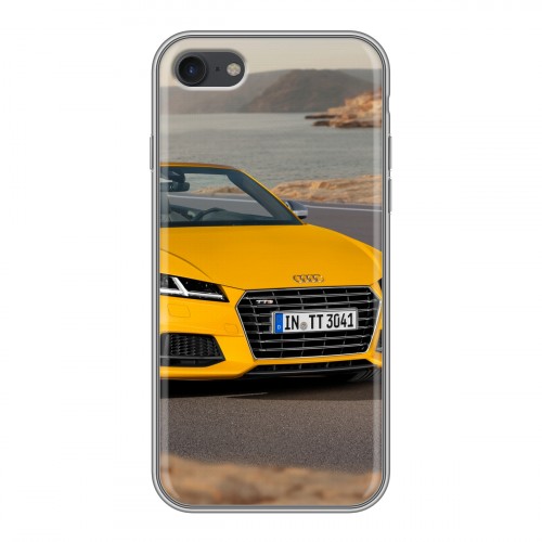 Дизайнерский силиконовый чехол для Iphone 7 Audi