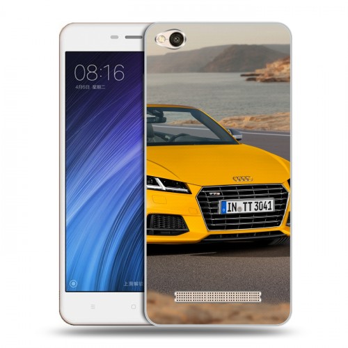 Дизайнерский силиконовый чехол для Xiaomi RedMi 4A Audi