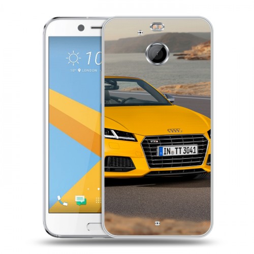 Дизайнерский пластиковый чехол для HTC 10 evo Audi