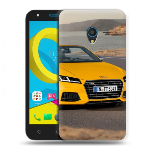 Дизайнерский пластиковый чехол для Alcatel U5 Audi