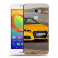 Дизайнерский силиконовый чехол для Alcatel A3 Audi