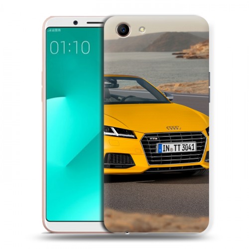 Дизайнерский пластиковый чехол для OPPO A83 Audi