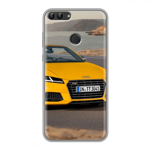 Дизайнерский силиконовый чехол для Huawei P Smart Audi