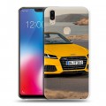 Дизайнерский пластиковый чехол для Vivo V9 Audi