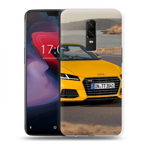 Дизайнерский пластиковый чехол для OnePlus 6 Audi