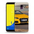 Дизайнерский пластиковый чехол для Samsung Galaxy J6 Audi