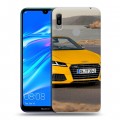 Дизайнерский пластиковый чехол для Huawei Y6 (2019) Audi