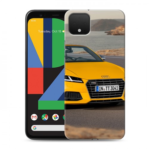 Дизайнерский пластиковый чехол для Google Pixel 4 Audi