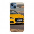 Дизайнерский силиконовый чехол для Iphone 13 Audi