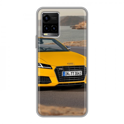 Дизайнерский силиконовый чехол для Vivo Y33s Audi