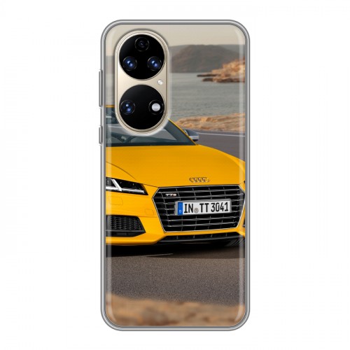 Дизайнерский силиконовый чехол для Huawei P50 Pro Audi