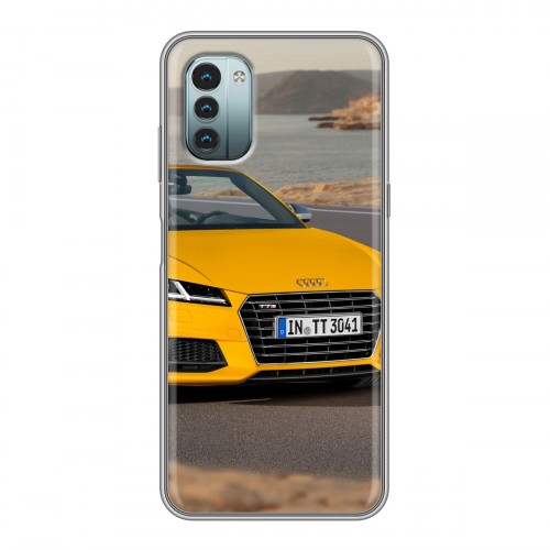 Дизайнерский силиконовый чехол для Nokia G11 Audi