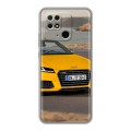 Дизайнерский силиконовый чехол для Xiaomi Redmi 10C Audi