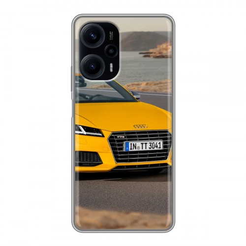 Дизайнерский силиконовый чехол для XIaomi Poco F5 Audi