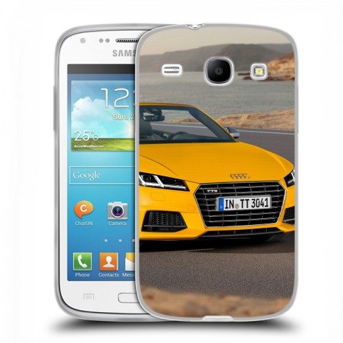 Дизайнерский силиконовый чехол для Samsung Galaxy Core Audi