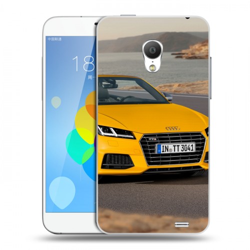 Дизайнерский силиконовый чехол для  Meizu MX3 Audi