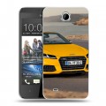 Дизайнерский пластиковый чехол для HTC Desire 300 Audi