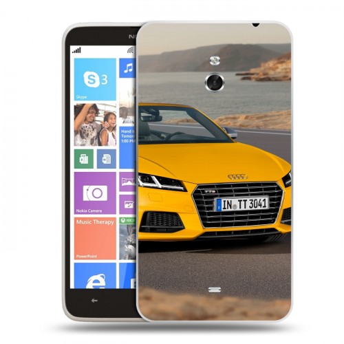 Дизайнерский пластиковый чехол для Nokia Lumia 1320 Audi