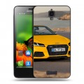 Дизайнерский пластиковый чехол для Lenovo S660 Audi