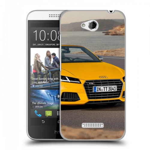 Дизайнерский пластиковый чехол для HTC Desire 616 Audi