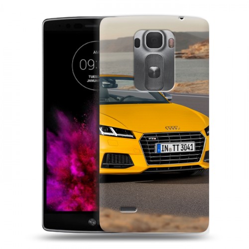 Дизайнерский пластиковый чехол для LG G Flex 2 Audi