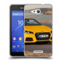 Дизайнерский пластиковый чехол для Sony Xperia E4g Audi