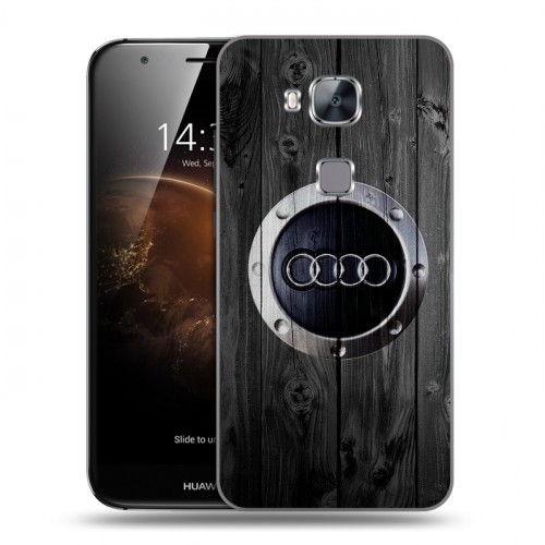 Дизайнерский пластиковый чехол для Huawei G8 Audi