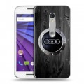 Дизайнерский пластиковый чехол для Lenovo Moto G Audi