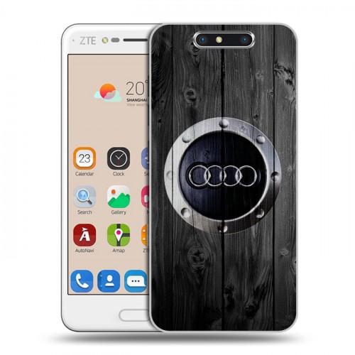 Дизайнерский пластиковый чехол для ZTE Blade V8 Audi