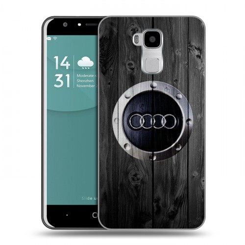 Дизайнерский пластиковый чехол для Doogee Y6 Audi