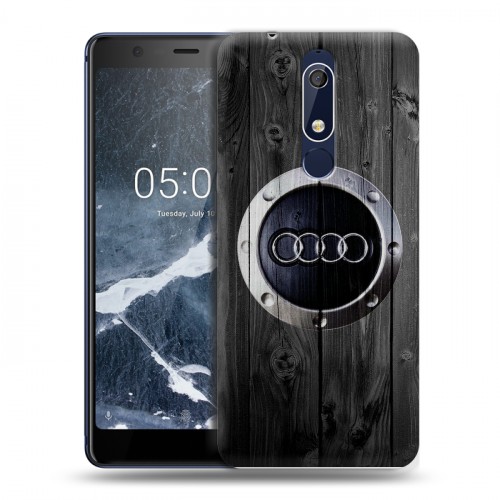 Дизайнерский пластиковый чехол для Nokia 5.1 Audi