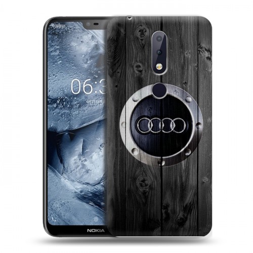 Дизайнерский пластиковый чехол для Nokia 6.1 Plus Audi