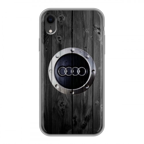 Дизайнерский силиконовый чехол для Iphone Xr Audi