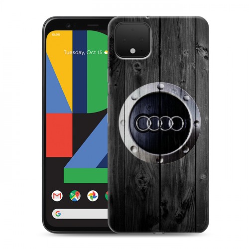 Дизайнерский пластиковый чехол для Google Pixel 4 Audi