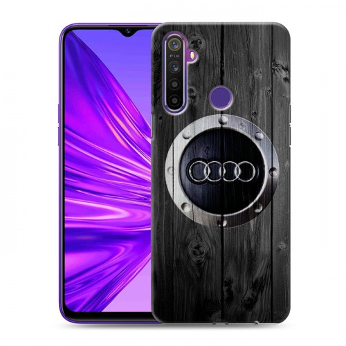 Дизайнерский силиконовый чехол для Realme 5 Audi