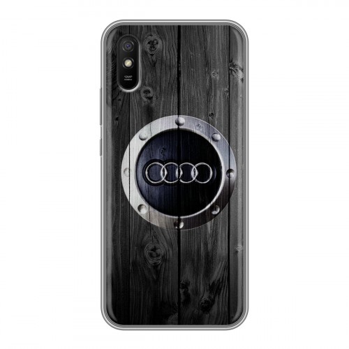 Дизайнерский силиконовый чехол для Xiaomi RedMi 9A Audi