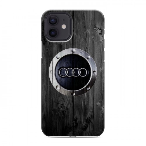 Дизайнерский силиконовый чехол для Iphone 12 Audi