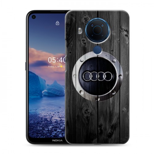 Дизайнерский силиконовый чехол для Nokia 5.4 Audi