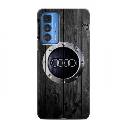 Дизайнерский пластиковый чехол для Motorola Edge 20 Pro Audi