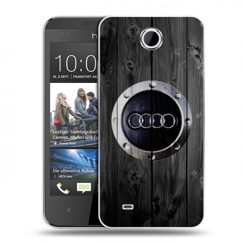 Дизайнерский пластиковый чехол для HTC Desire 300 Audi