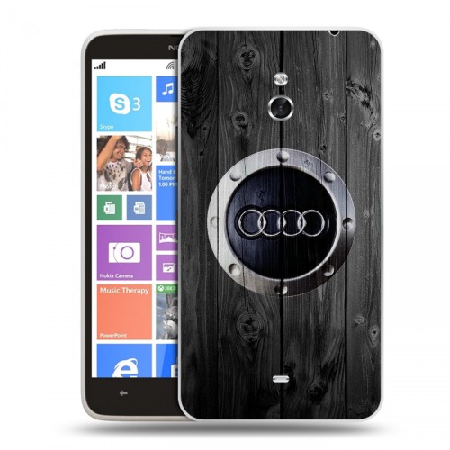 Дизайнерский пластиковый чехол для Nokia Lumia 1320 Audi