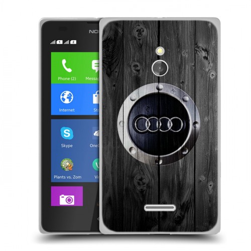 Дизайнерский силиконовый чехол для Nokia XL Audi