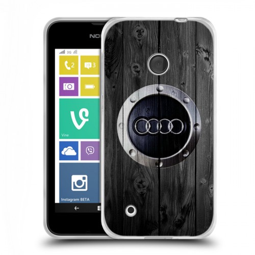 Дизайнерский пластиковый чехол для Nokia Lumia 530 Audi