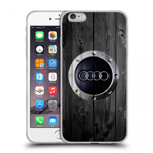 Дизайнерский силиконовый чехол для Iphone 6 Plus/6s Plus Audi