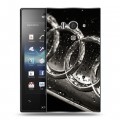 Дизайнерский пластиковый чехол для Sony Xperia acro S Audi