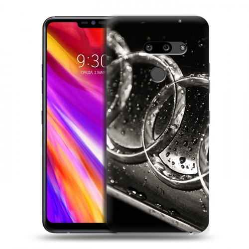 Дизайнерский пластиковый чехол для LG G8 ThinQ Audi