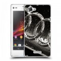 Дизайнерский пластиковый чехол для Sony Xperia L Audi