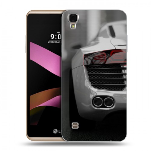 Дизайнерский пластиковый чехол для LG X Style Audi