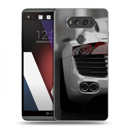 Дизайнерский пластиковый чехол для LG V20 Audi