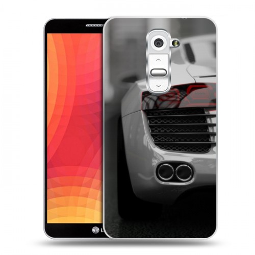 Дизайнерский пластиковый чехол для LG Optimus G2 Audi